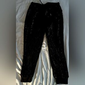 Black Joggers Size L